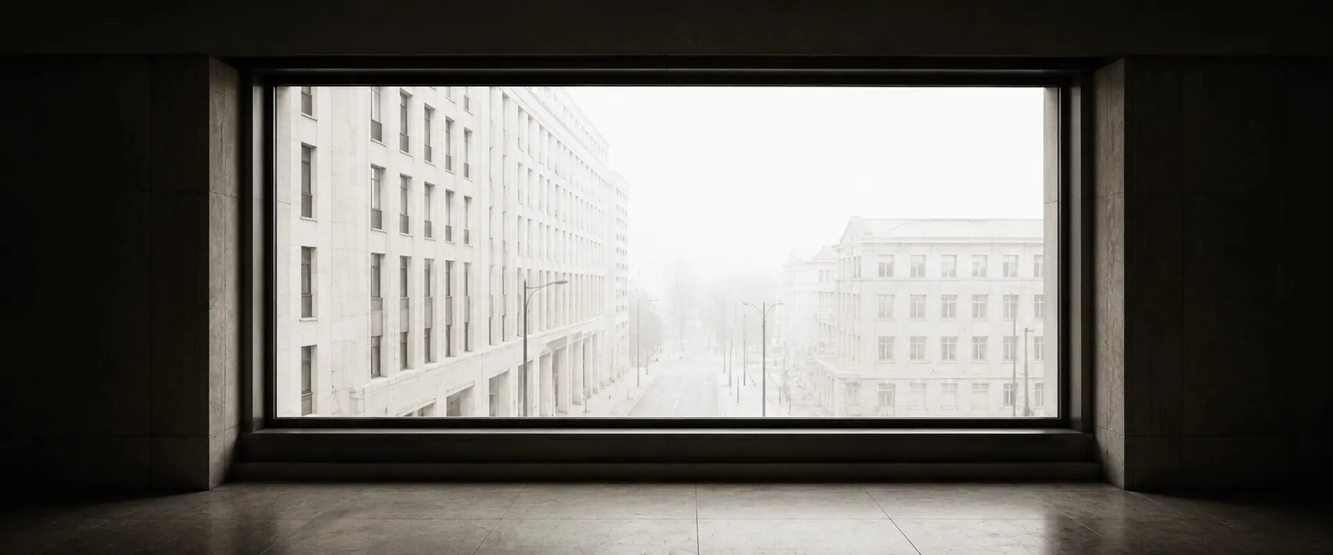 Daylight falling through a tall window into a quiet interior